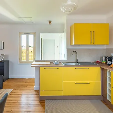 Apartamento La Terrasse Boheme I T3 Climatise, Centre-ville *